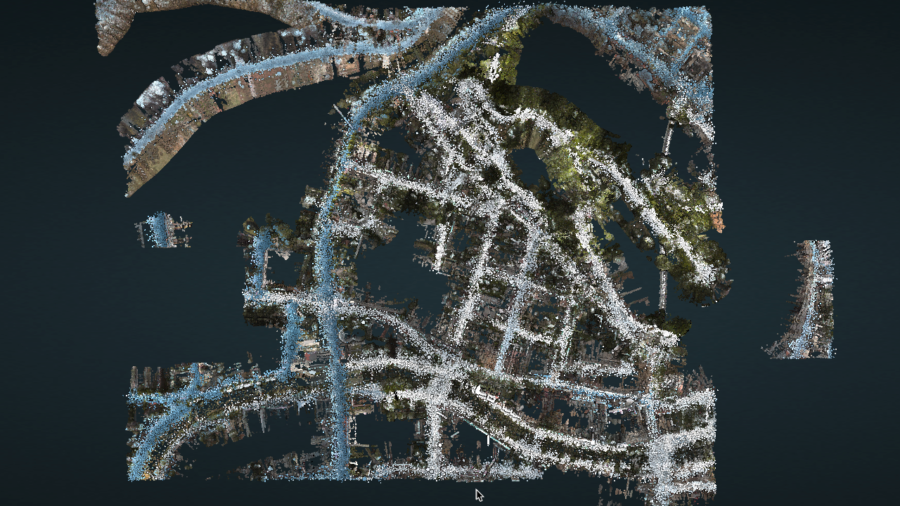Mobile mapping, visualize large data with ease