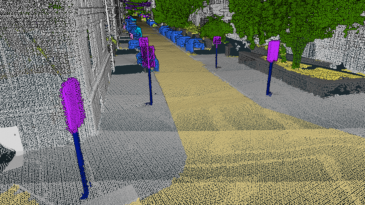 Mobile mapping classification
