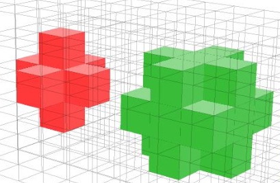Schematic representation of voxels. (Source: https://pcl.readthedocs.io/projects/tutorials/en/latest/supervoxel_clustering.html)