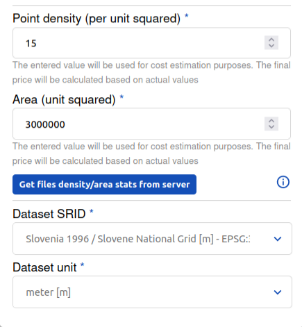 AI classification, SRID, EPSG