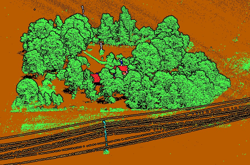 Figure 9 : Vegetation classification example.