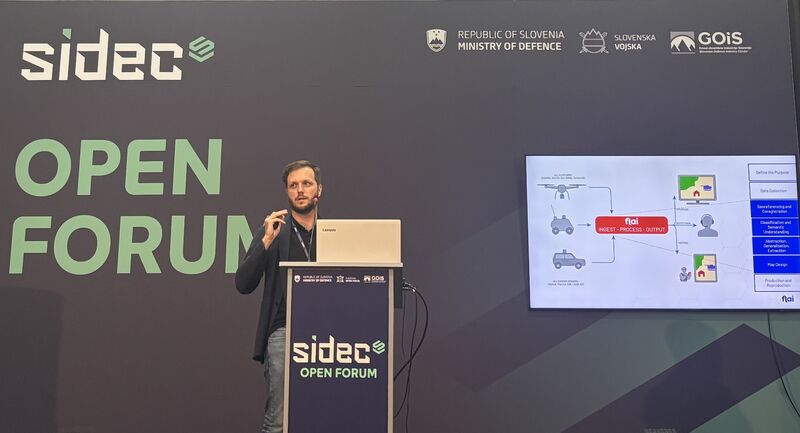 Near Real-Time Mapping for Defense and Security at SIDEC 2025