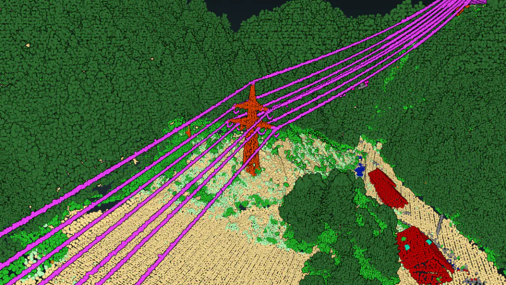 Power Grid Vegetation Analysis with LiDAR and AI
