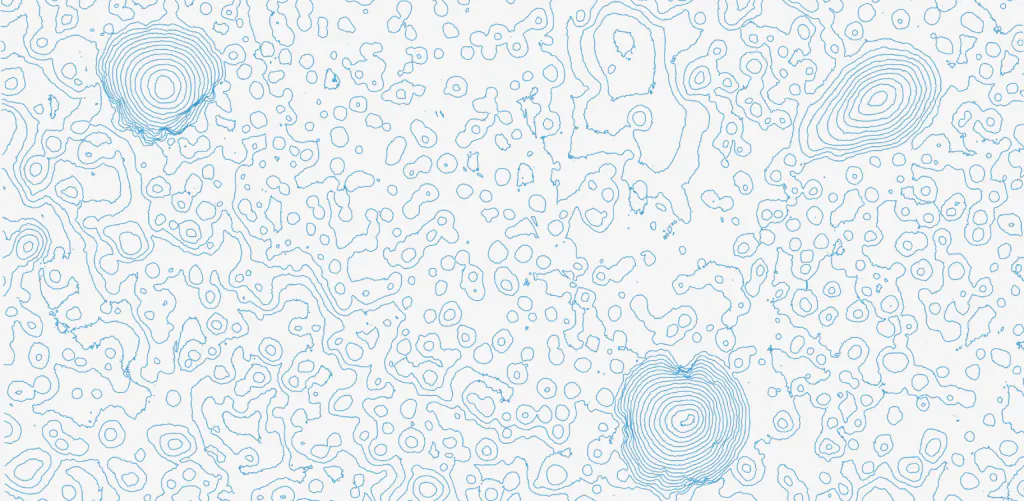 Forestry linear vectors extracted from LiDAR